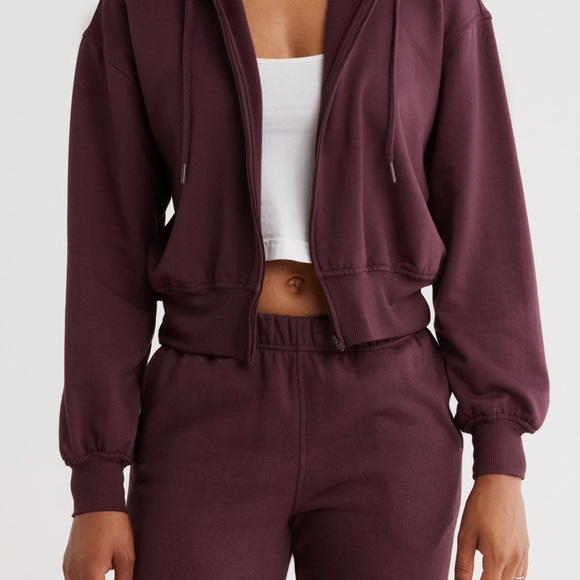 Abound Tops - Abound Women's Burgundy Hoodie